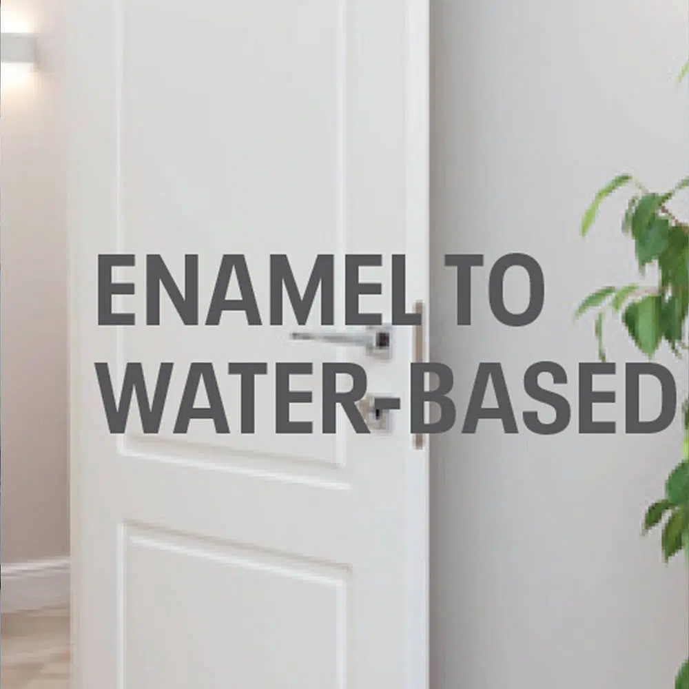enamel to water based