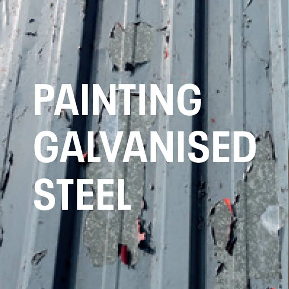 paiting galvanised steal