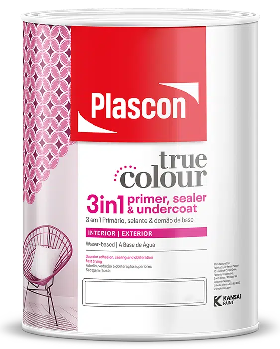 Plascon TrueColour 5L 3in1 PrimerSealerUndercoat